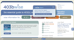 Desktop Screenshot of 403bwise.com