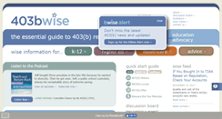 Desktop Screenshot of 403bwise.org