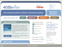 Tablet Screenshot of 403bwise.org